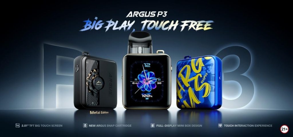 The VOOPOO ARGUS P3: Where a 2.01″ Touchscreen Meets Mini BOX Design